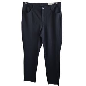 Chico's Black Slim Leg Pants Womens Size 14 NWT